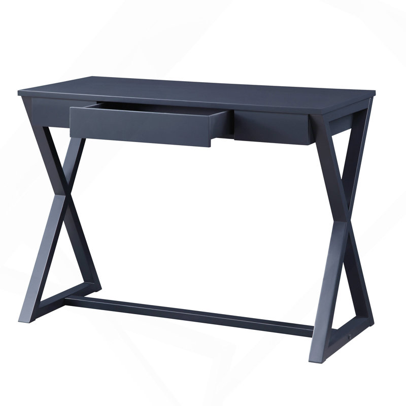 Charcoal Finish Console Table