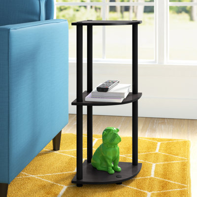 75.2cm H x 29.5cm W Corner Bookcase
