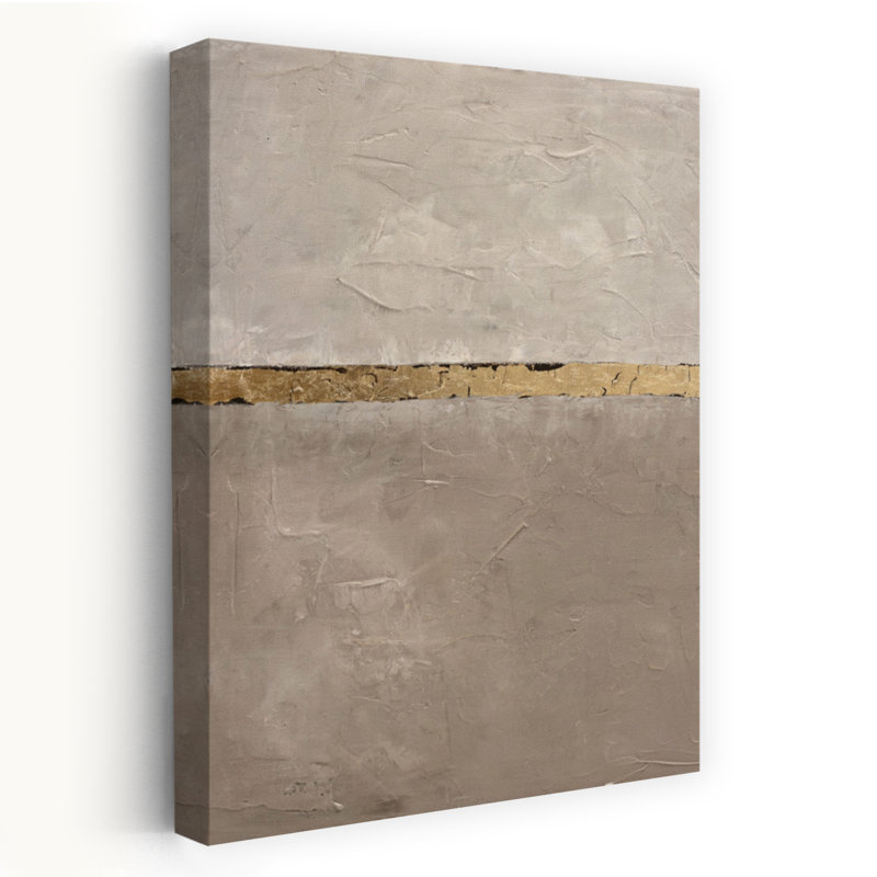 Rituals - Sand, art abstrait minimaliste, H 48 po x l 32 po
