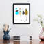 'I Heard' Framed Print Wall Art-94218622-94218623-33129886