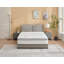 Matelas hybride moyen à ressorts-384594140