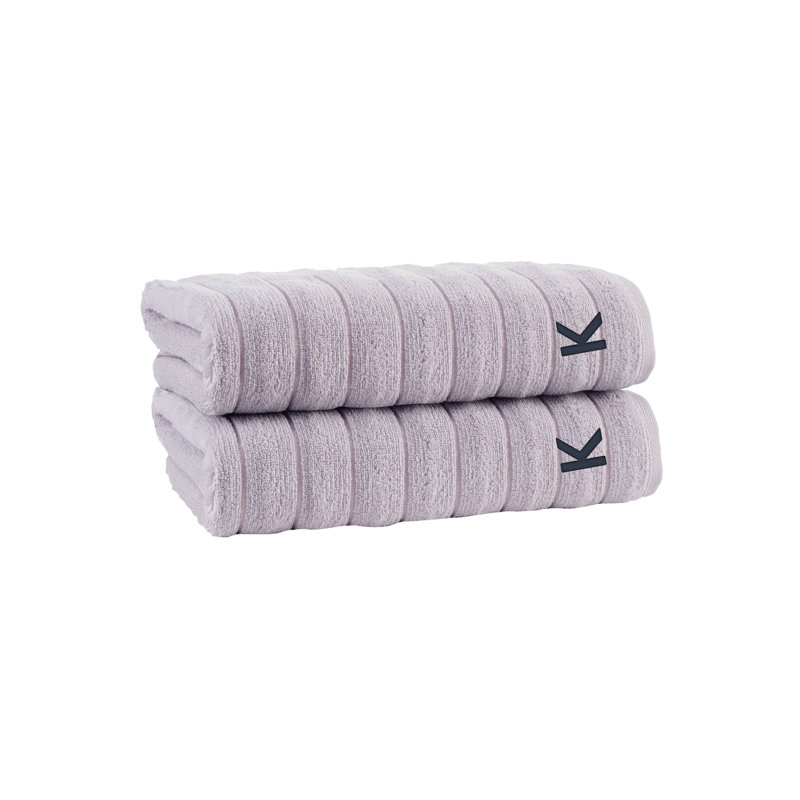 Depue 3 pcs Towel Set, K, Silver