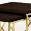 Ensemble de 2 tables gigognes Franco