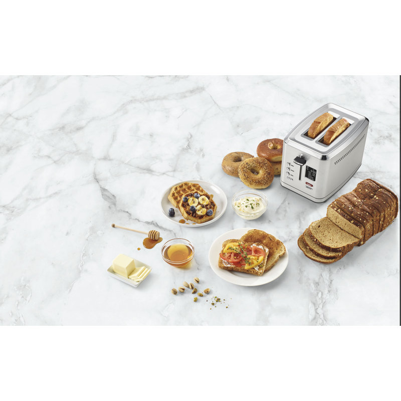 Grille-pain numérique à 2 tranches de Cuisinart avec fonction MemorySet