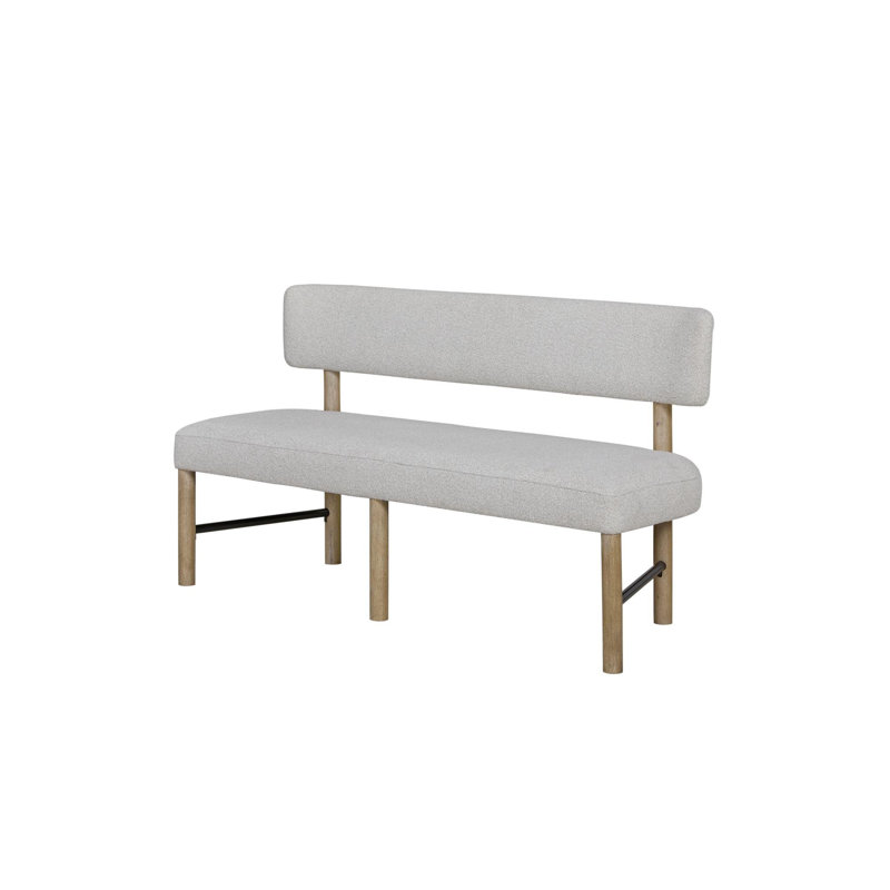 Banc de salle à manger moderne, banc rembourré