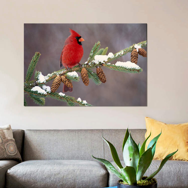 Steve Gettle - Print on Canvas, 66.04 cm H x 45.72 cm W x 1.91 cm D, Wrapped Canvas