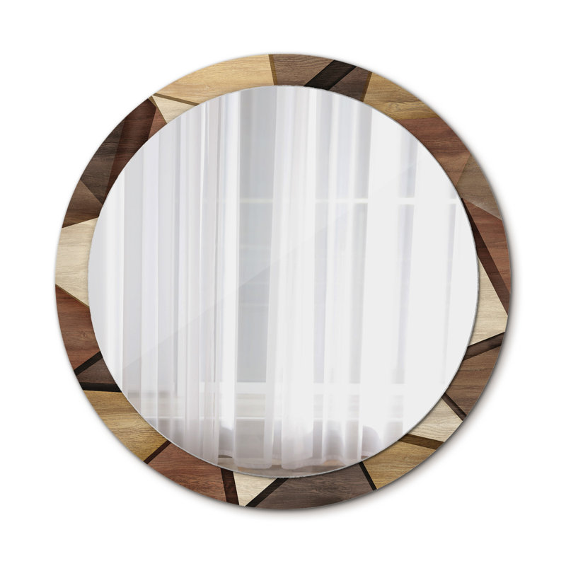 Huldar Glass Flat Wall Mirror