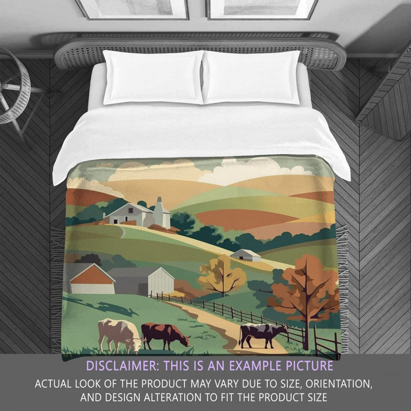 Cow Bedding, Twin Extra Long Comforter
