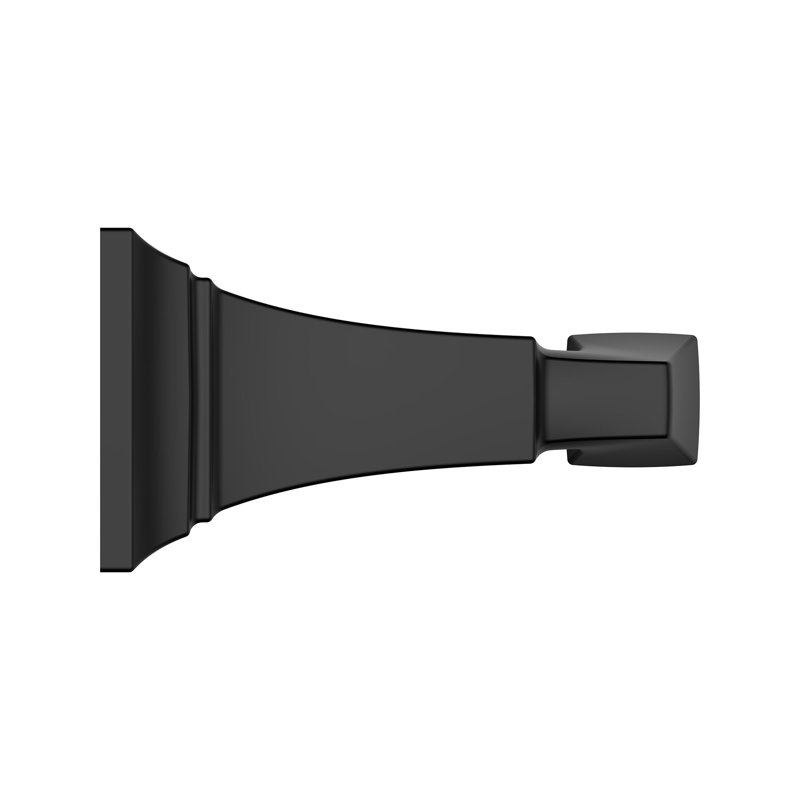 Barre à serviettes murale 20,25 po, Noir mat