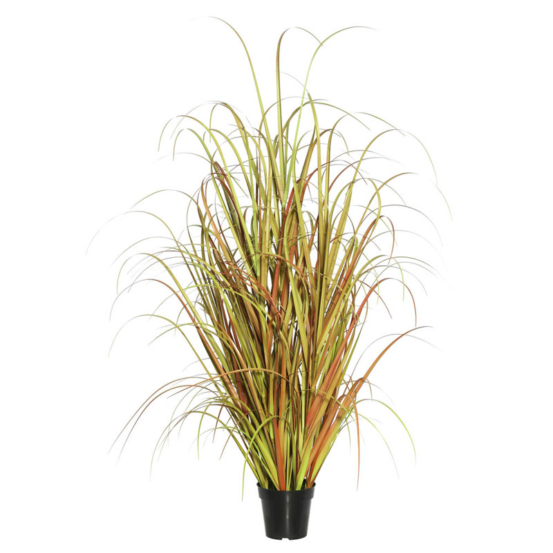 PVC Artificial Mixed Grass, 24" H x 12" W x 12" D