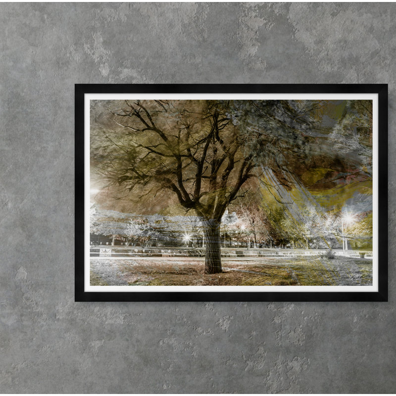 Park In Bronze Print