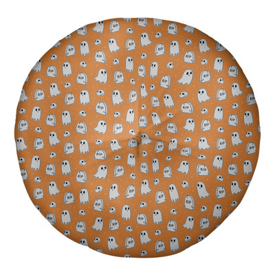 Coussin de sol rond Katelyn Elizabeth