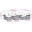 Ensemble de canapé de patio avec coussins en rotin 10 pièces Vidaxl-113407084-113407086
