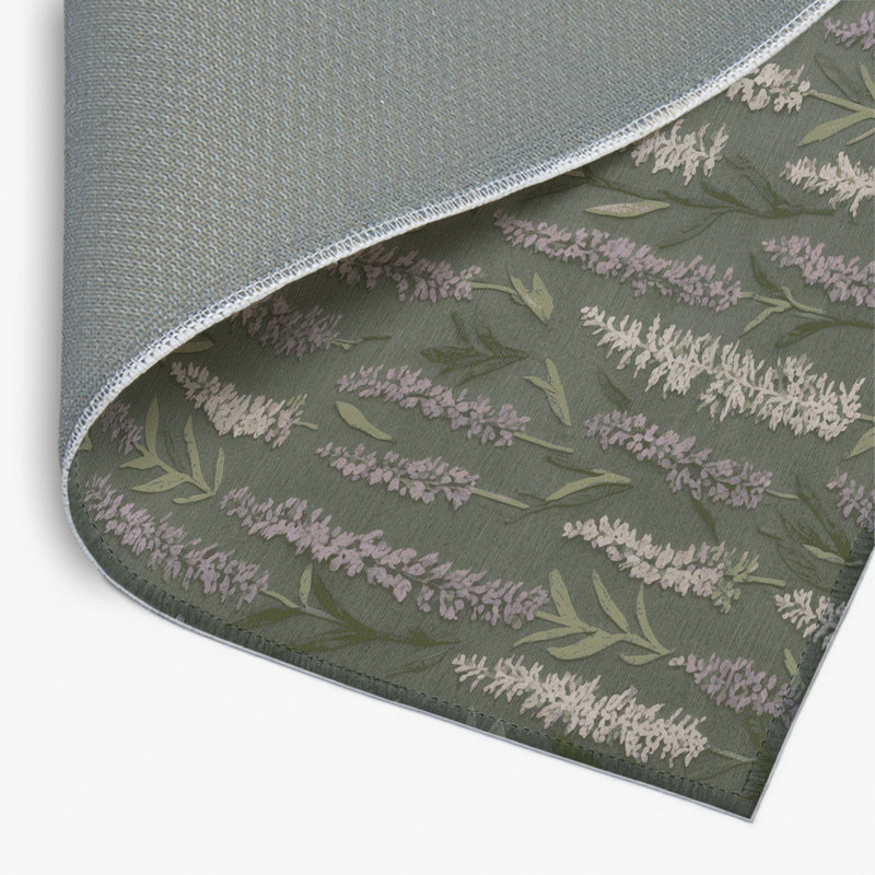 Tapis d'intérieur et d'extérieur brun Botanical, Rectangulaire 8 pi x 10 pi
