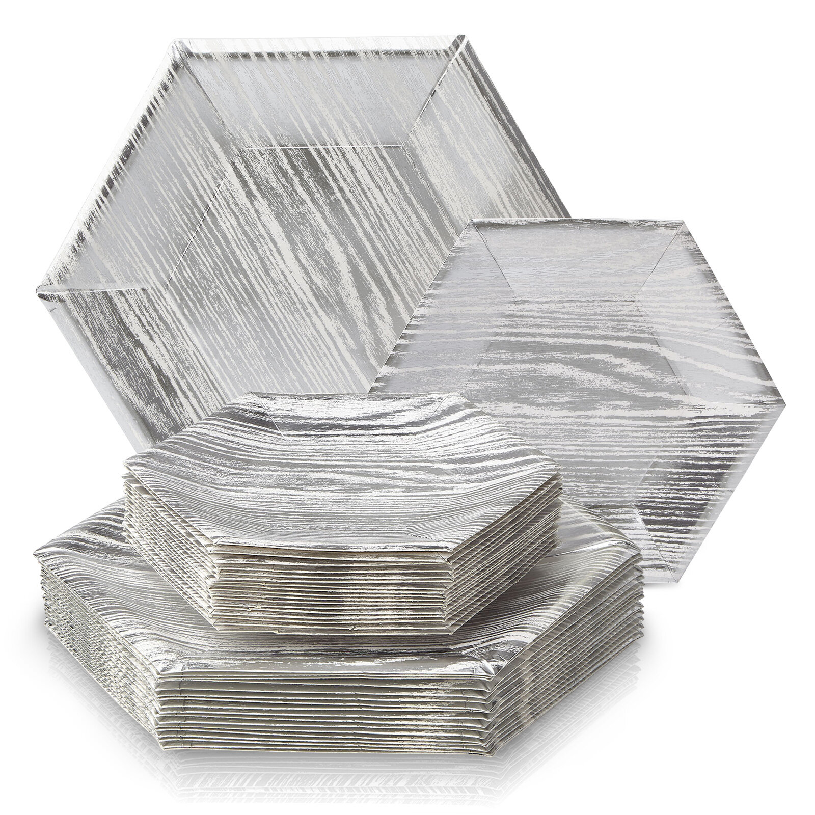 Silver Spoons Heavy Weight Paper Disposable Party Supplies Set - Wayfair  Canada