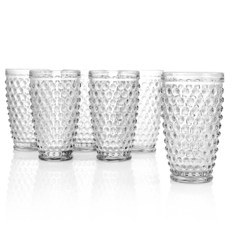 Martha Stewart Glass Set, White Wine, 4-Piece, 14 Ounce