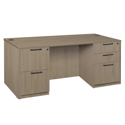 Bureau avec double caisson double Dennard