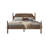 Elorien Queen Size Bed Frame - ERB-46-Q 12 Hardwood Heavy Duty Slats with Headboard & Footboard, Center Metal Legs, Easy Setup, Anti-Slip & Noise-Free, No Box Spring Needed, Chestnut Brown-981656580-981656583
