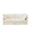 Canapé moderne à 2 places avec housse pour canapé de salon, canapé 2 places, canapé à siège profond en velours côtelé avec coussin rembourré et housse amovible, canapé confortable pour les petits espaces, appartement en velours côtelé-1433875349-1433875359