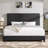 King Size Upholstered Platform Bed