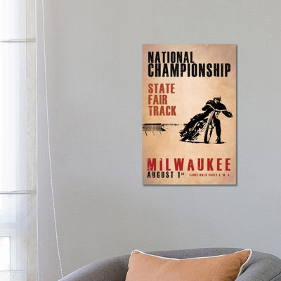 NationalChamps Milwaukee by Mark Rogan - Print on Canvas