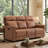Hogansville 76.77" Wide Modern Comfortable Upholstered Standard Manual Reclining Sofa (Set of 2)