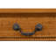 Table basse rectangulaire en bois avec tiroir de rangement, table de cocktail rétro avec pieds en bois massif en forme de gourde pour le salon, assemblage sans outils (naturel)