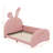 Twin Size Upholstered Rabbit-Shape Princess Bed-114344389