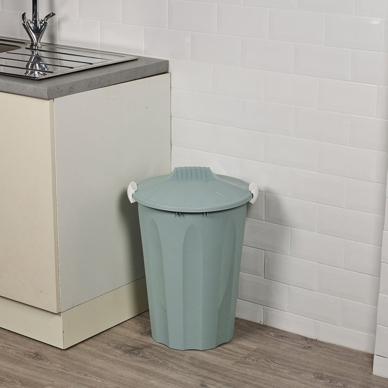 Shelmerdine 40 Litre Rubbish Bin, Teal
