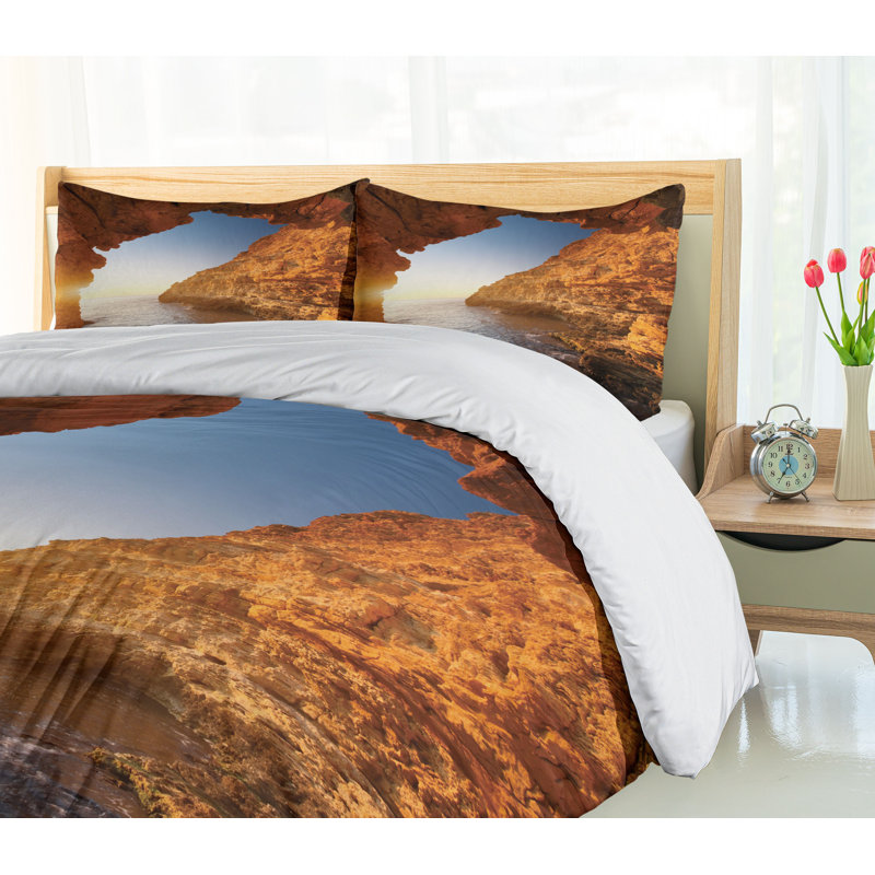 Coastal Polyester Duvet Cover