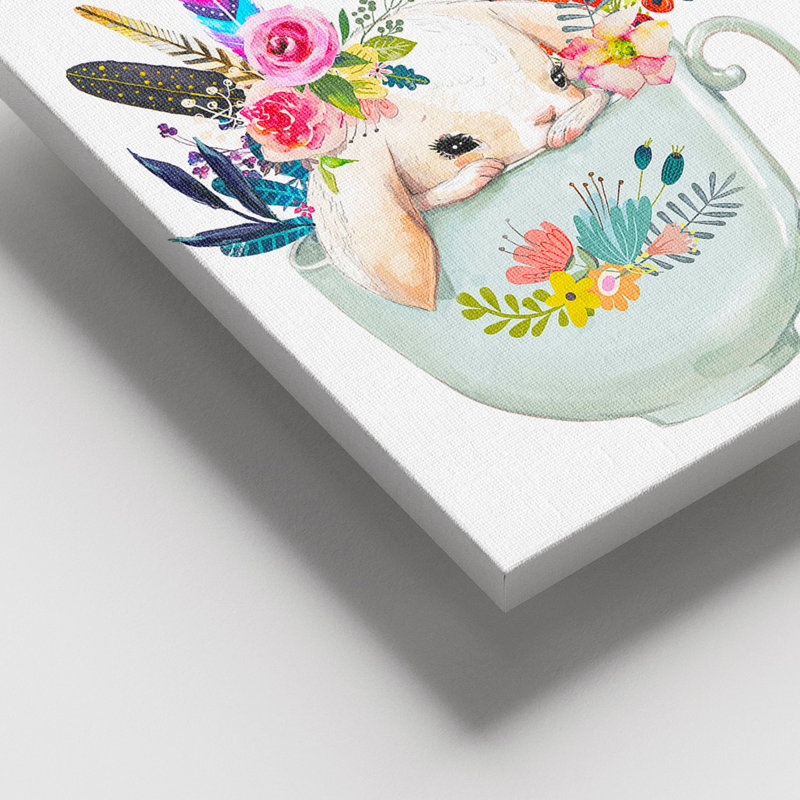 Peinture décorative sur toile