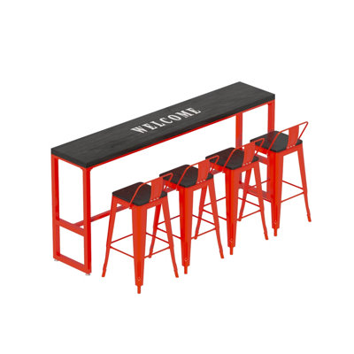 Ensemble de salle à manger rectangulaire L 15,8 po Eidelweiss