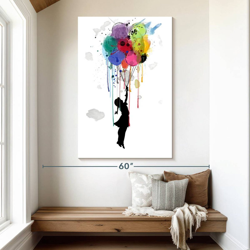 Ballon Leisha, H 51 po x l 34 po