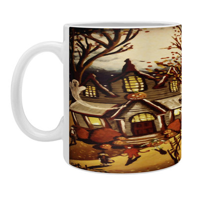 Grande tasse à café en céramique renie britenbucher hanté
