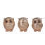 Ensemble de 3 sculptures hibou-609609655