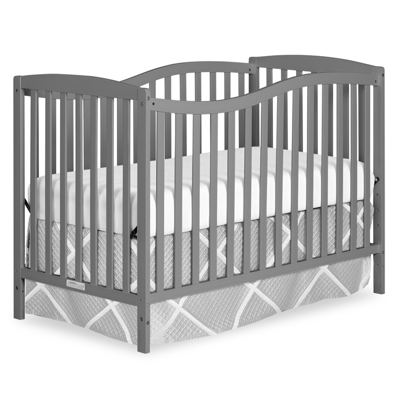 Lit de bébé convertible 5-en-1 Chelsea, Gris