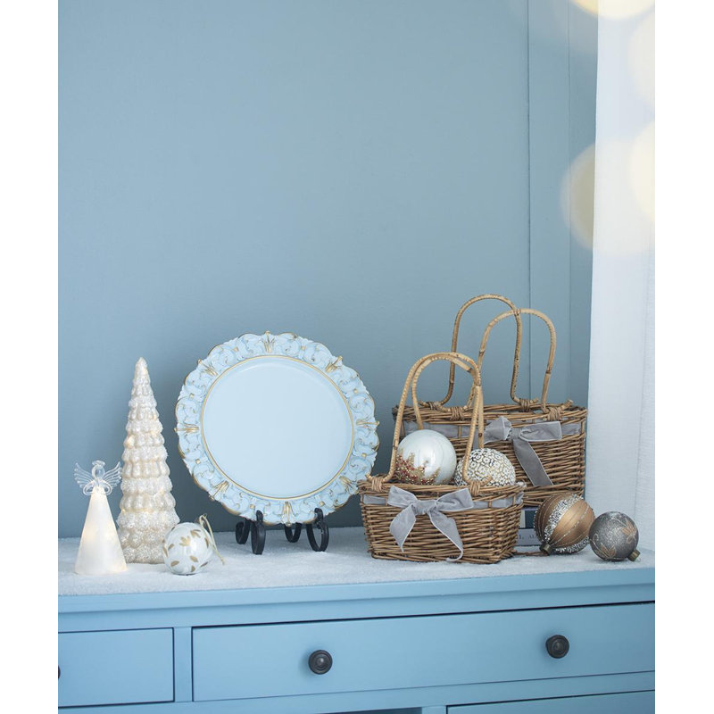 Ensemble de boules en verre avec paillettes et peinture Sylva Classic