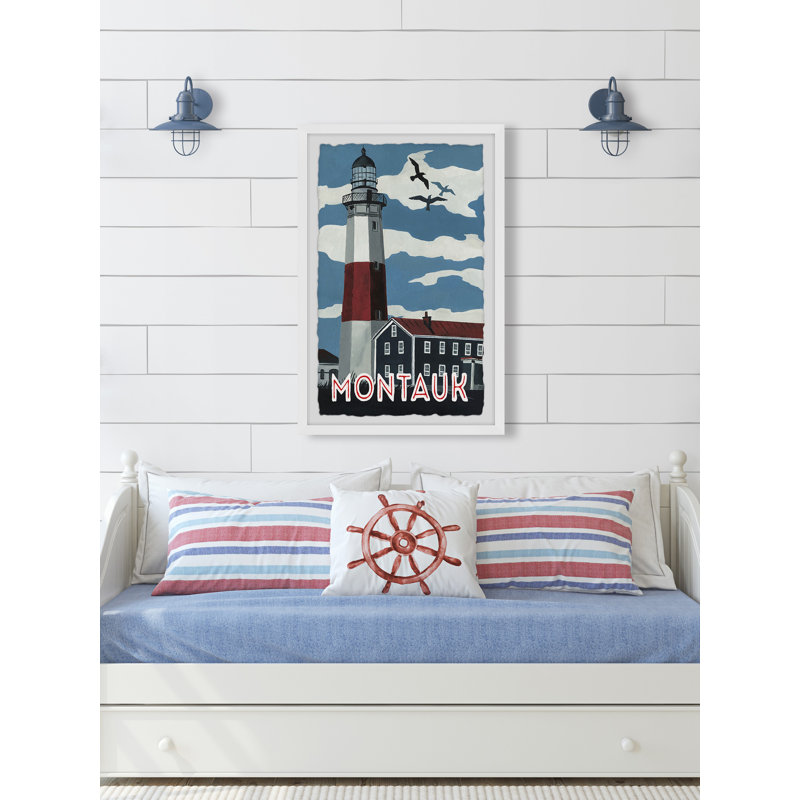Peinture Montauk, H 30 po x l 20 po x P 1,5 po