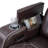 73" Wide Top Leather Power Reclining Loveseat With Adjustable Headrest And Ambient Arm Lighting-775406836