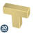 Simple Modern Square 1-1/4 in. (32 mm) Cabinet Knob