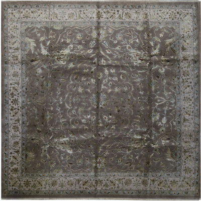 Dharma Floral Area Rug in Olive