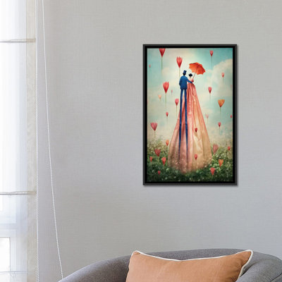 « good matin » par catrin welz-stein, reproduction d’impression sur toile tendue