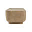 Table basse Fallon biologique moderne avec base en piédestal sculpturale Fallon-132707341