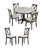 4 - Person Pedestal Dining Set