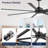 84/96/108/120 Inch Extra Large Ceiling Fan With Remote Control,Industrial Aluminum Blades Ceiling Fan Without Light-1494922070-1507101478