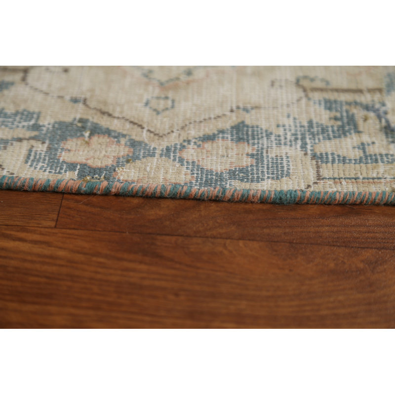 Anastasha One-of-a-Kind 9'4" X 12'3" 1950s Wool Area Rug in Rust