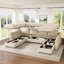 Canapé modulaire en U avec rangement Tremee-581592093
