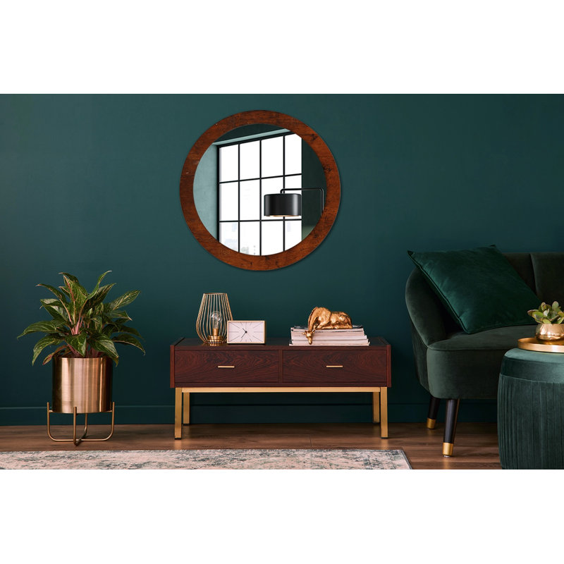 Huldar Glass Flat Wall Mirror
