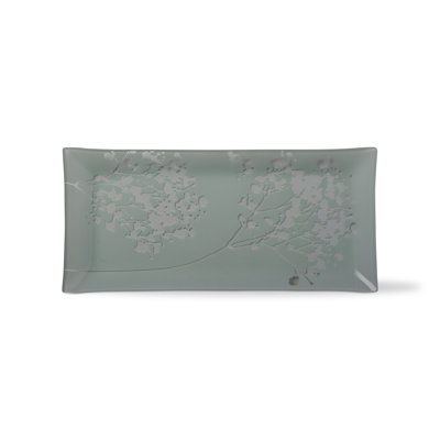Fleurs sauvages en verre pressé