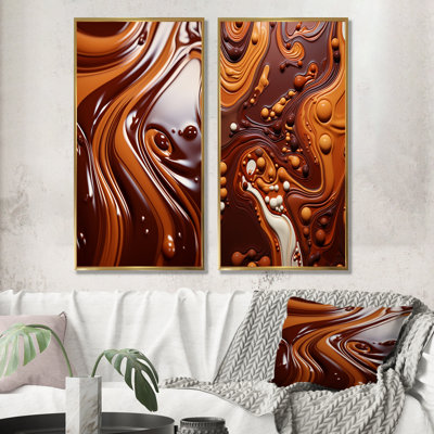 Coffee Espresso Euphoria - Coffee Canvas Prints Set Of 2